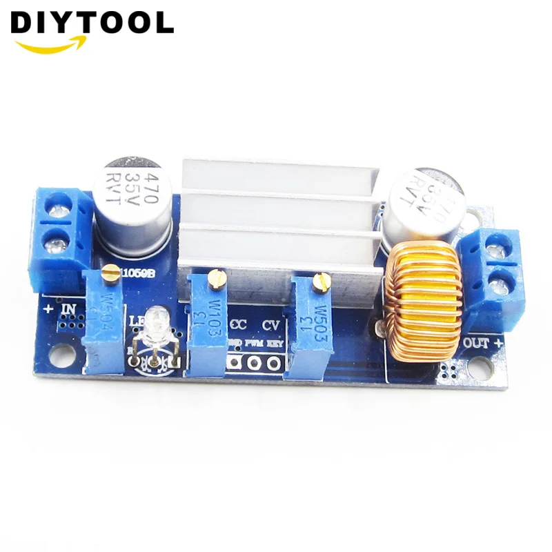 DC-DC XL4005 5A CC CV Регулируемая понижающим Питание модуль литий заряд доска для Arduino