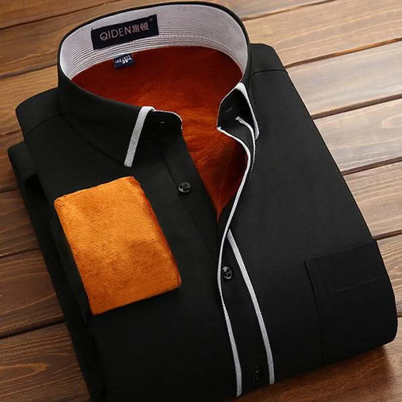 2017 new arrival fashion long sleeve warm plus size plus size men dress