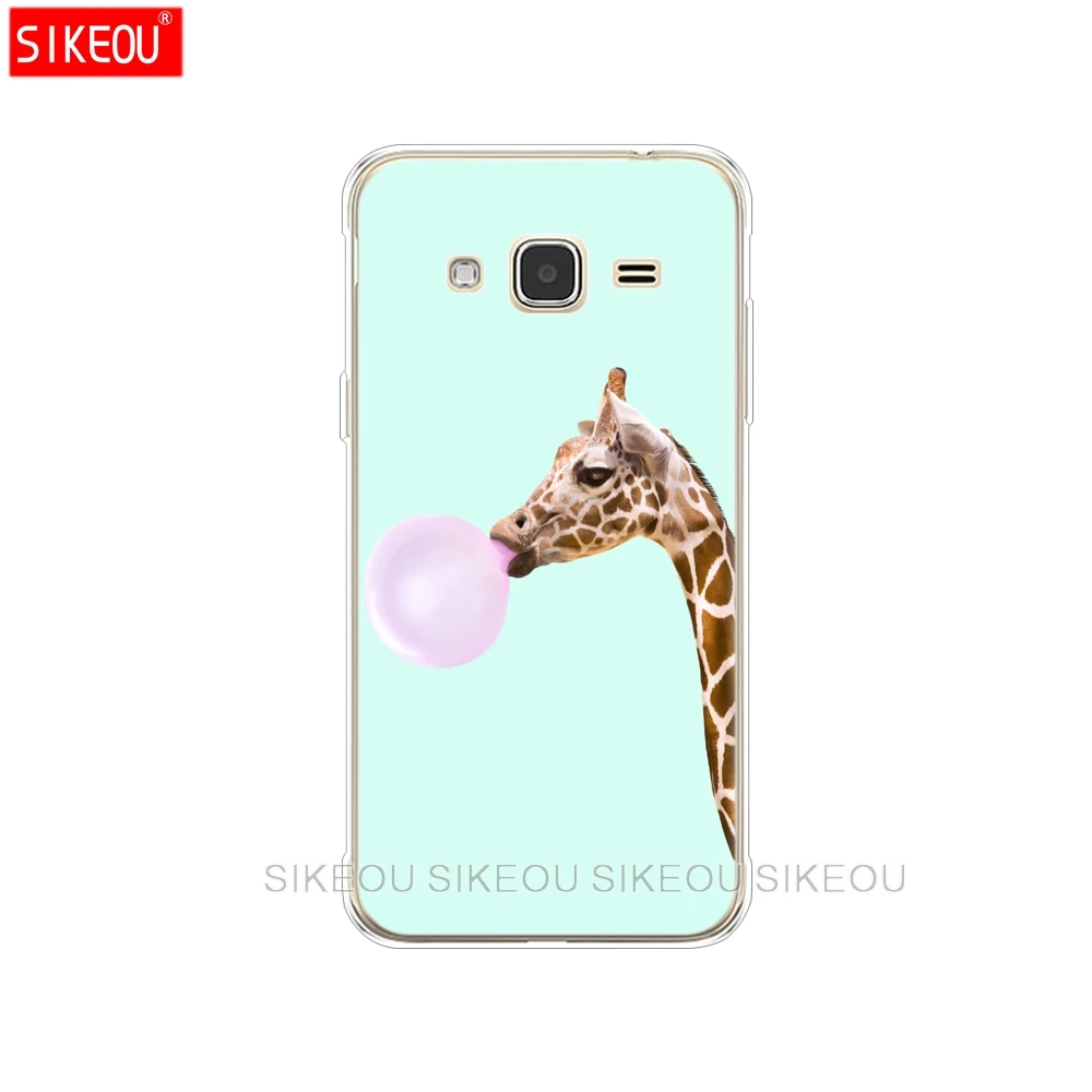 SIKEOU Мягкий ТПУ чехол для samsung J3 чехол силиконовый чехол для samsung Galaxy J3 J 3 SM J320F 320 j3 J320FN - Цвет: 51549