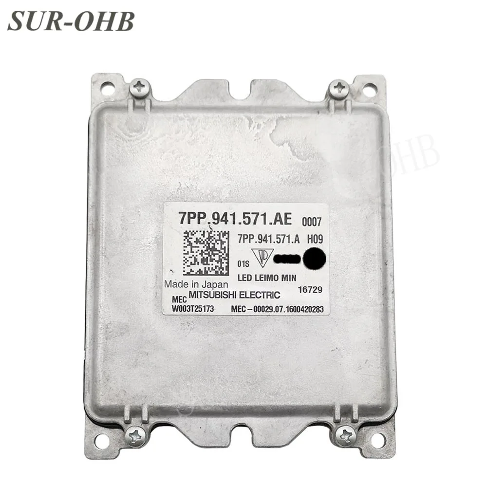 A8 D5 7PP941571AE с матрицей фар W003T25173 Оригинальные Подержанные светодиодные фары 7PP 941 571