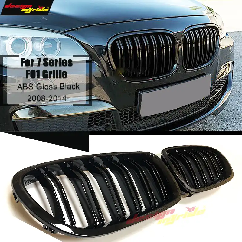 F01 Carbon Fiber Kidney Grills Front Bumper Grille for BMW F01 F02 F03