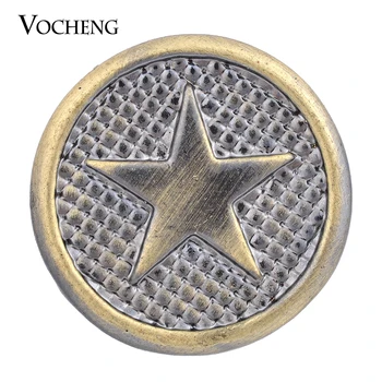 

18mm Vocheng Ginger Snaps Big Star Bronze Interchangeable Jewelry Vn-1378