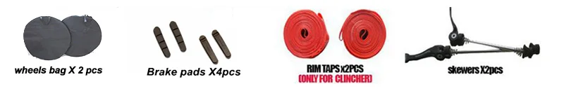 Cheap 2017Golf surface carbon wheels 58mm depth 25mm width rims Dimple surface carbon clincher wheelset power way R36 hubs black 1650g 1