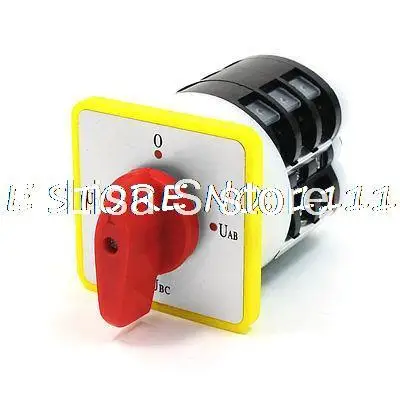 

Fastest Delivery Free Shipping Model LW5D-16YH3/3 Red Switch Botton AC 500V 16A Universal Rotary Cam Changeover Switch