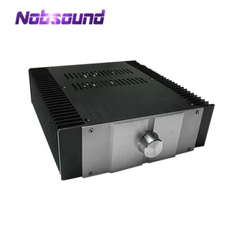 

Nobsound Empty Aluminum Enclosure Power Amplifier Chassis DIY Case Cabinet with Radiator