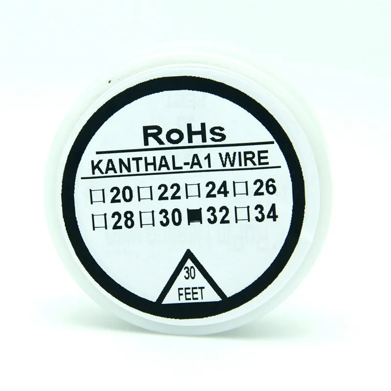 

KanthalA1 wire 32 Gauge 30 FT (0.2mm) Cantal Resistance Resistor AWG A-1 New pack