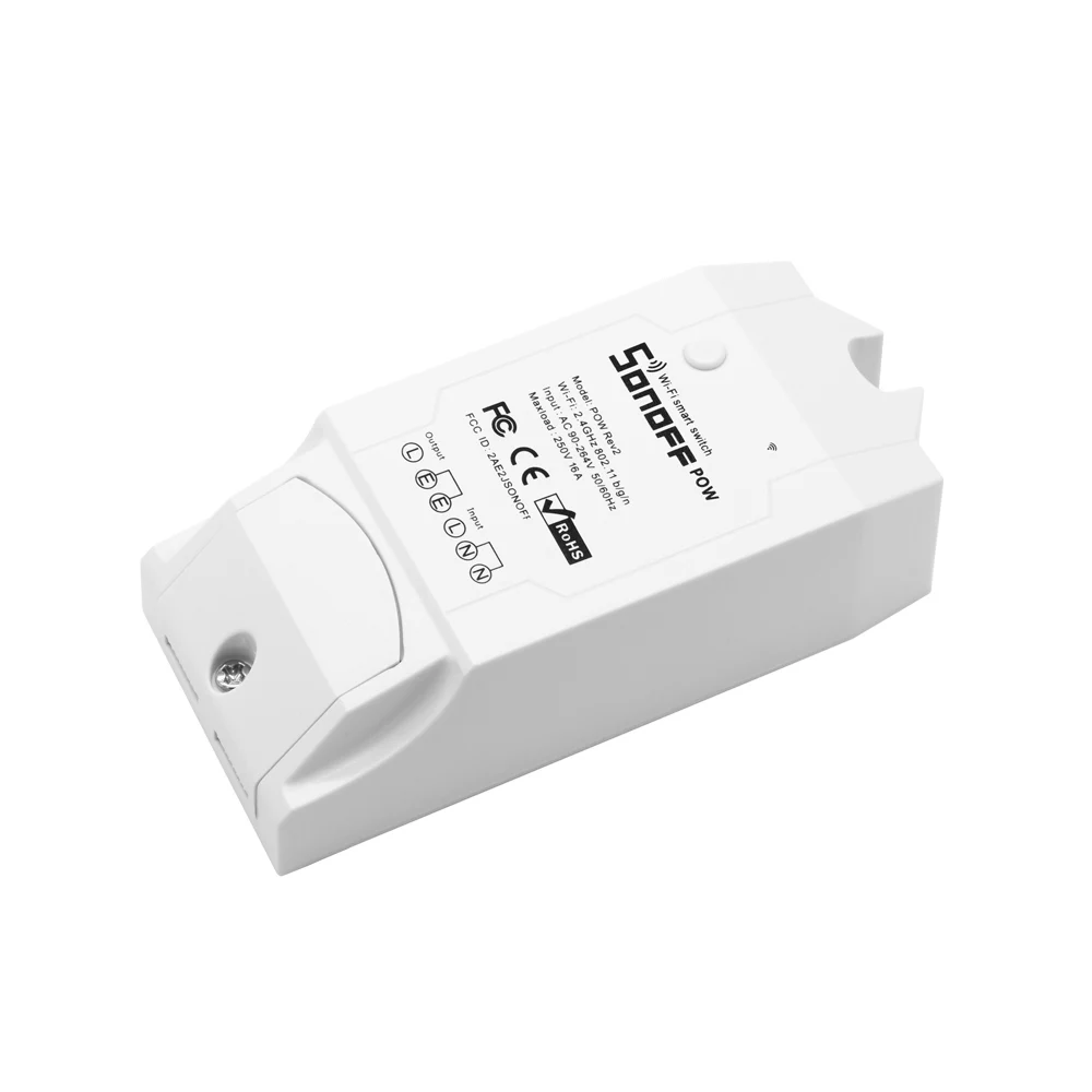 3/5/10 шт Sonoff WiFi Мощность переключатель приложение ewelink 15A Мощность измерения потребления работать с Alexa/Google домашней автоматизации