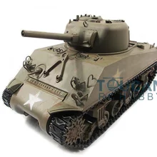 Металл Мато 1/16 M4A3 Шерман р/у Танк РТР инфракрасный отдачи армейский зеленый 1230 TH00673