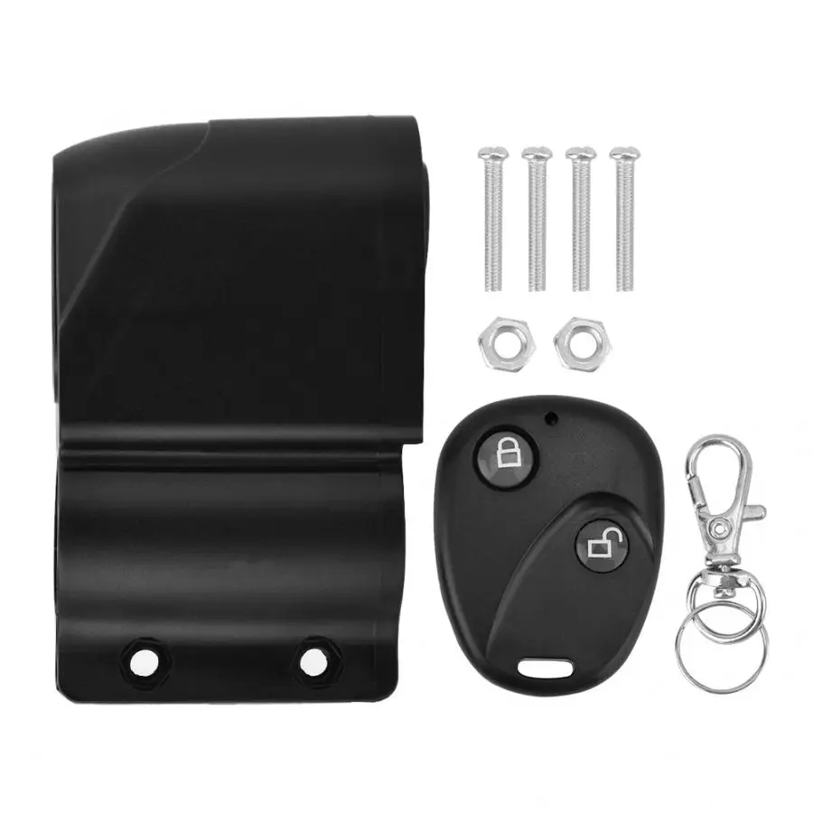 

Bicycle Bike Wireless Remote Control Anti-theft Alarm Sensor Shock Vibration Cycling Alert Lock 2019