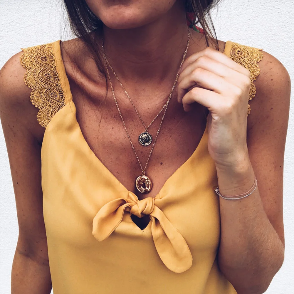 

Summer Womens Casual Tops Blouse Sleeveless V Neck Bow Knot Ladies T-Shirt Vest comfortable tops sweet style tank