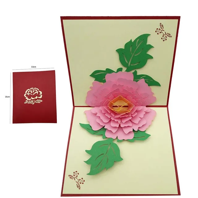 Buy Cards Handmade Laser Cut Pop up Paper Custom