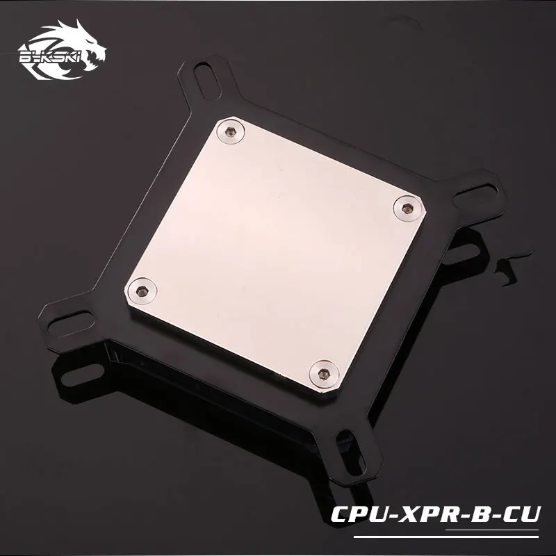 Bykski CPU-XPR-B-CU ، النحاس الجسم إنتل وحدة المعالجة المركزية كتلة المياه ، 2018 نمط ، ل إنتل Lga115x/2011