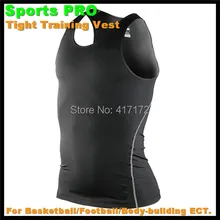10 шт.! Высокая гибкость тела компрессионный базовый слой PRO плотный жилет термо под танк Топ футболки Термобелье Нижнее белье