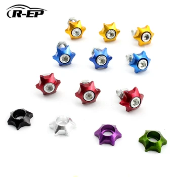 

R-EP Universal Aluminum License Plate Bolts Screws with Gasket for Car Motorcycle 20pcs/Pack