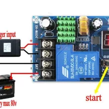 6-60 в свинцово-кислотный контроллер зарядки аккумулятора защита платы переключатель 12 в 24 в 48 В для бытовых зарядных устройств/солнечной энергии/ветровой ТУРБИ