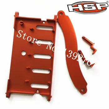

RC HSP Upgrade Parts 180012 Battery Holder W/Covers(Al.) For 1/10 Scale Models Power Remote Control Car Crawler Truck PANGOLIN