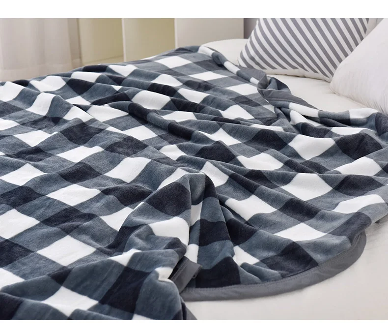 Новинка плед-очень мягкий флис одеяло теплый коралловый пледы-одеяла для взрослых путешествия фланелевый диван одеяла 200*230 см