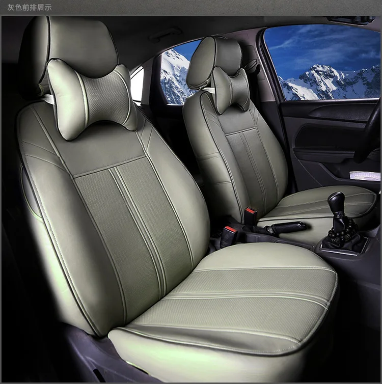 automobile car seat covers pu leather special for Skoda Octavia Fabia Superb Yeti Rapid VOLVO