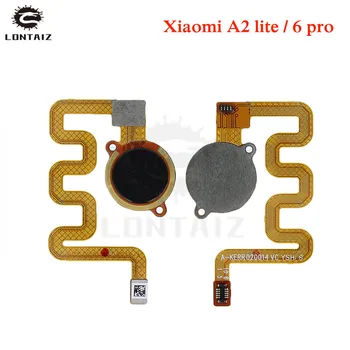 

touch ID Fingerprint Sensor scanner Home Return Key Menu Button Flex Cable Ribbon for Redmi 6 pro/xiaomi mi A2 lite