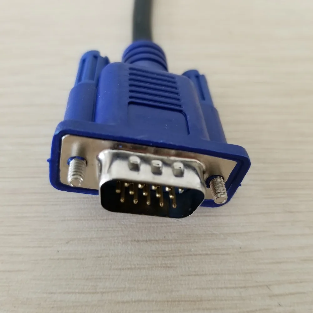 VGA 15-pin Male to Extension Video Cable - 30cm for Computer Host, Monitor, Projector Description Image.This Product Can Be Found With The Tag Names Computer Cables Connecting, Computer Peripherals, Extension video cable, PC Hardware Cables Adapters