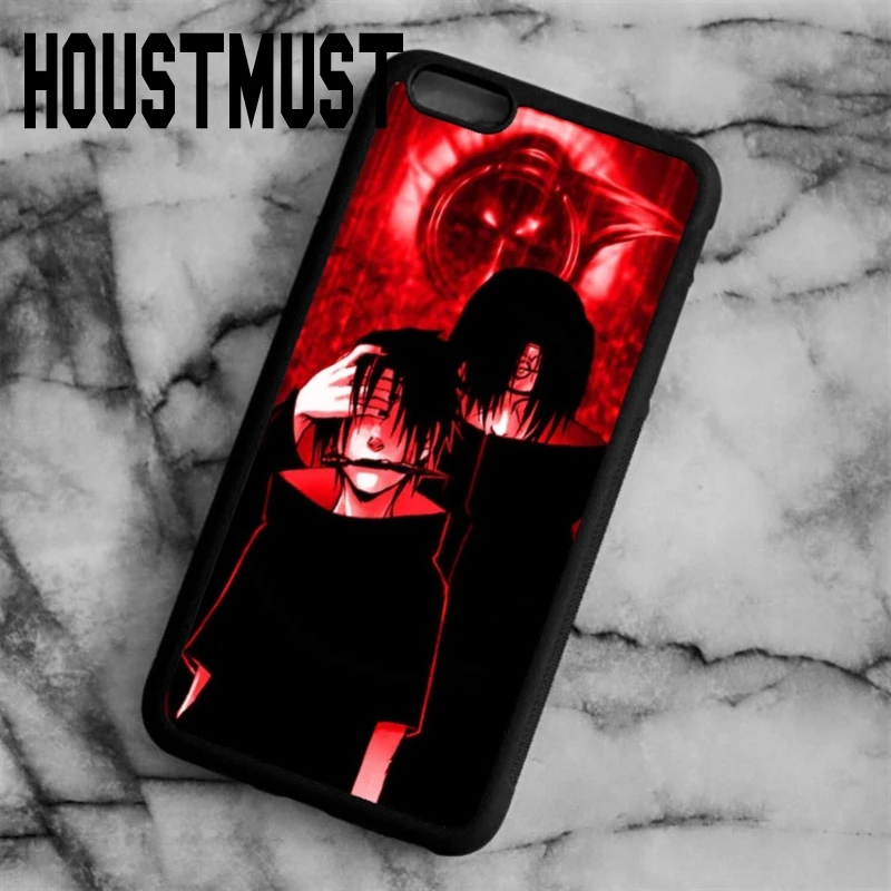 HOUSTMUST anime mangekyou sharingan akatsuki Case cover For iPhone 5 5S SE 6 6S 7 8 Plus X Samsung galaxy S5 S6 S7 edge S8 |