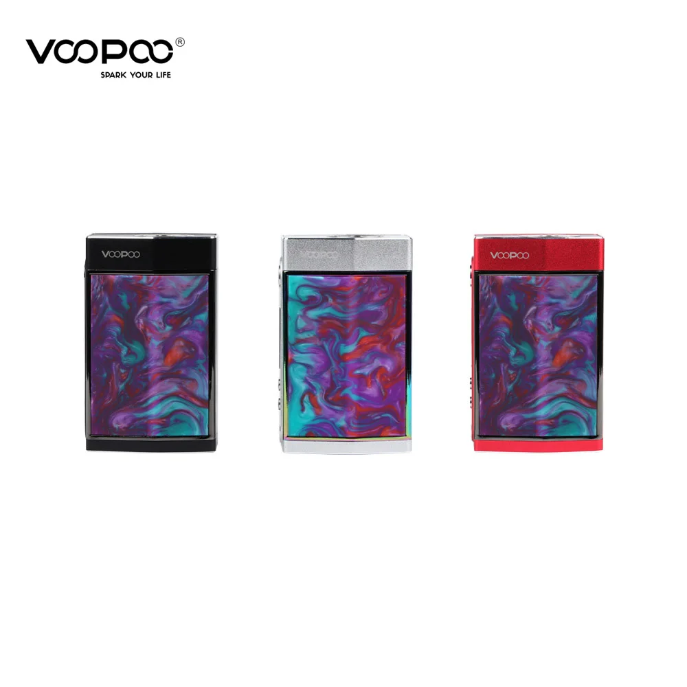 Voopoo Too Box Mod Смола 180 Вт TC коробка мод двойной Sidesilp чехлы с Gene Chip|Моды для