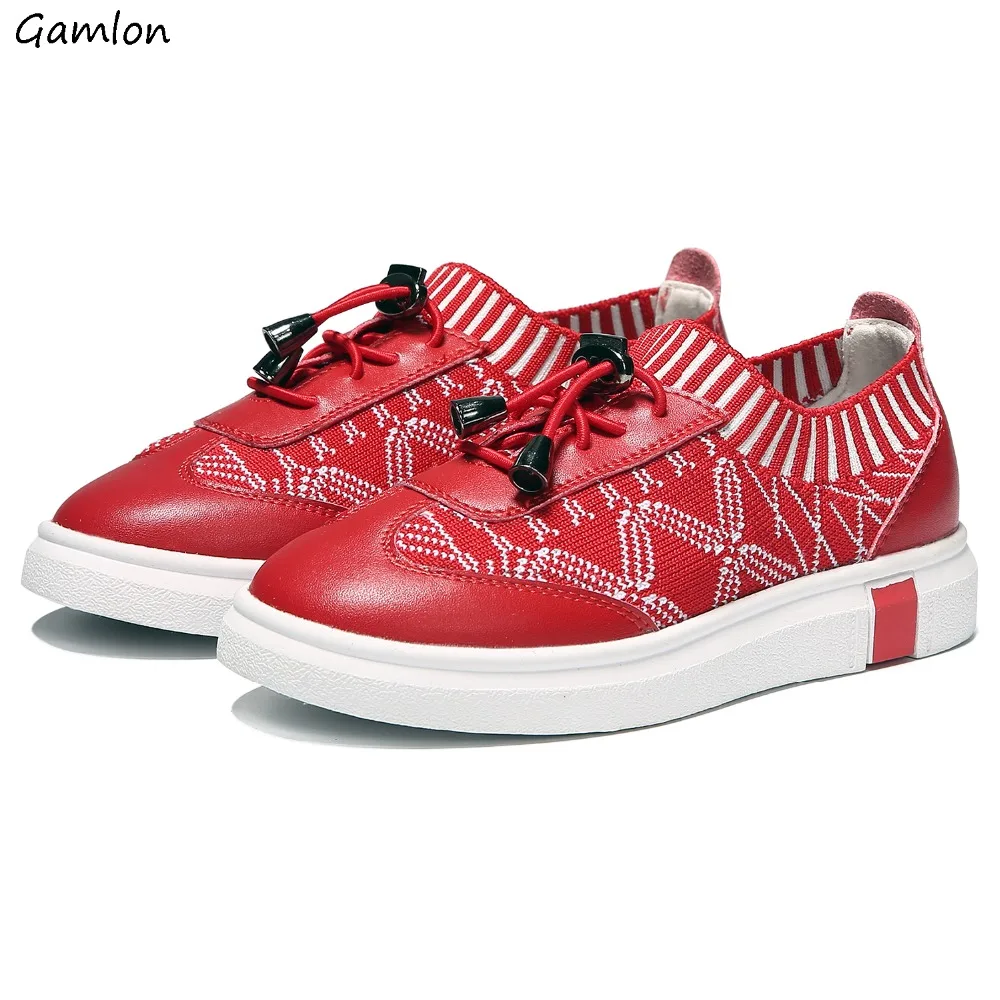 

Gamlon Unisex Casual Shoes with Flat Sole Tide Shoes Knitting Sandals for Kids