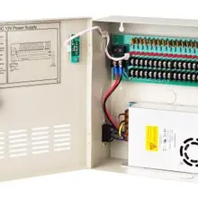 CCTV камера источник питания DC 12V 10A 18 каналов распределительная коробка AC90V-264V вход