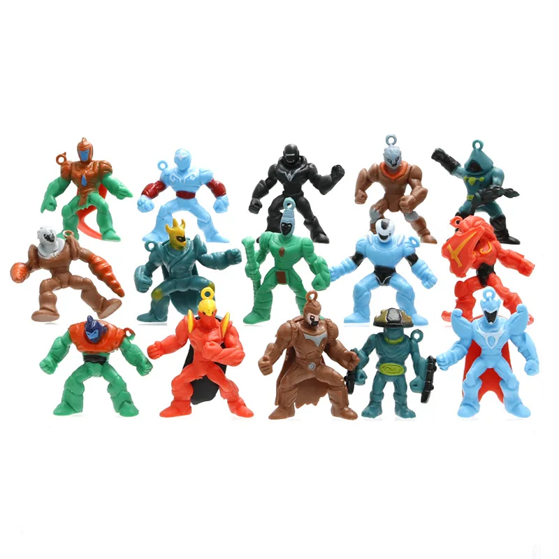 15pcs/Set 5-7CM Gormiti Anime Figure Dolls Action Figure PVC Statue Bust Model Decoration Toy