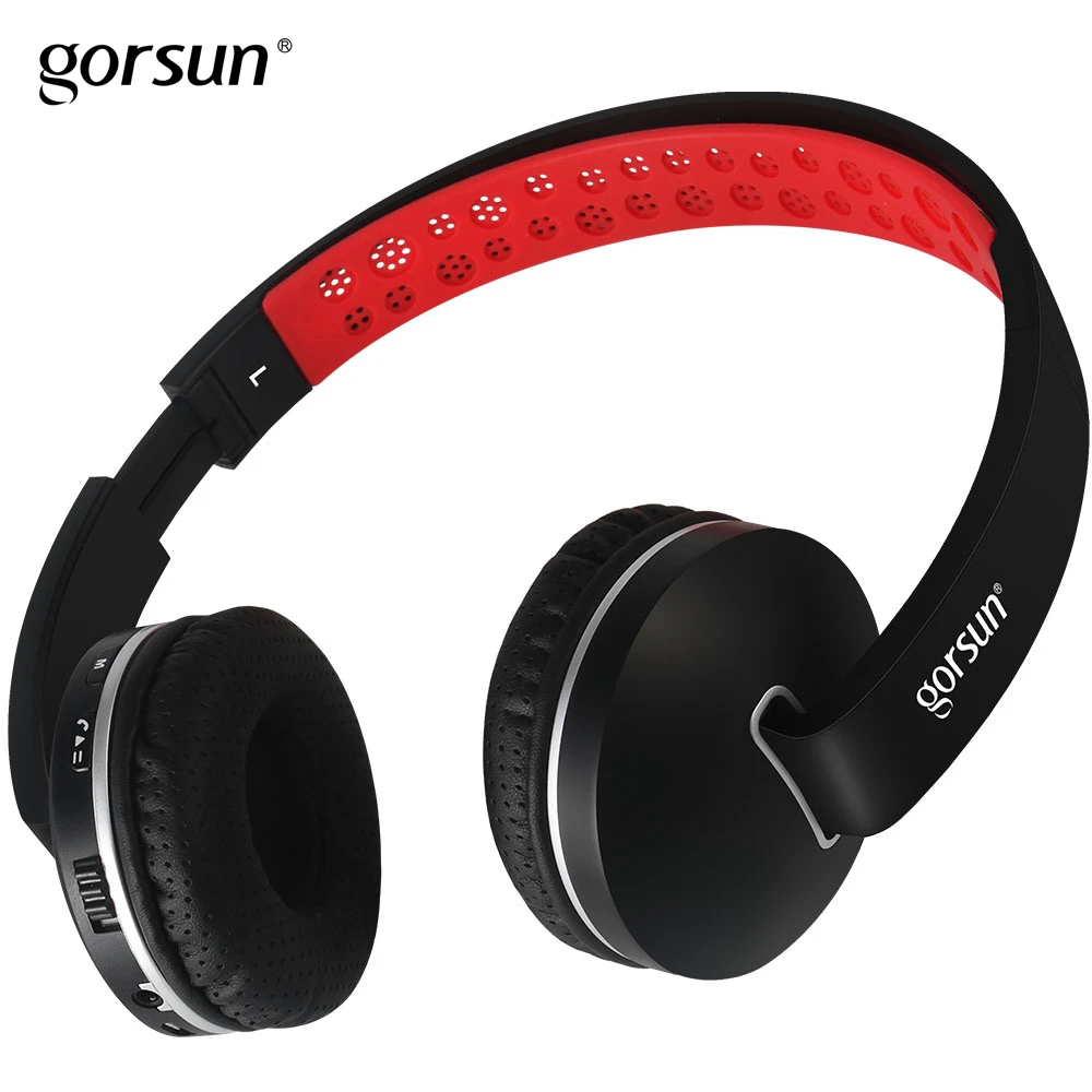 Беспроводные наушники bluetooth стерео Gorsun E85 складная Спортивная гарнитура для