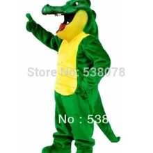 Высокое качество пользовательских Crunch gator Маскоты костюм Аллигатор Крокодил Маскоты te Маскоты карнавальный Cosply Костюмы sw486