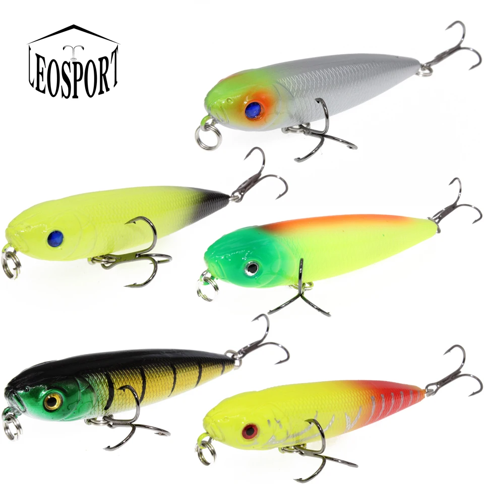 LEOSPORT 1 шт. приманка карандаш рыболовная 8 см/8 6 г искусственные гольян жесткие