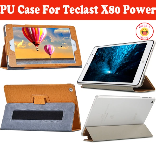 New Arrival PU Case For Teclast X80 Power 8" Tablet Protective Cover X 80 PC With 4 Gifts | Компьютеры и офис
