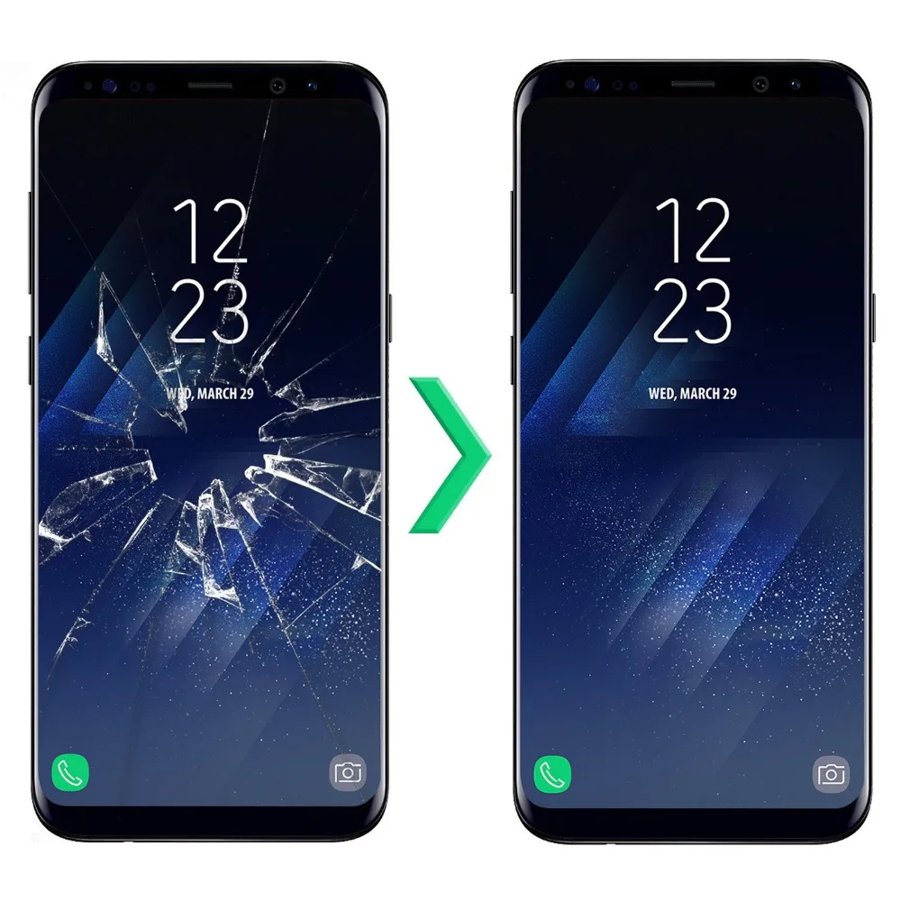 Оригинальные Super AMOLED для Samsung Galaxy S8 плюс ЖК дисплей Дисплей G950F G955 G955F G955A Сенсорный
