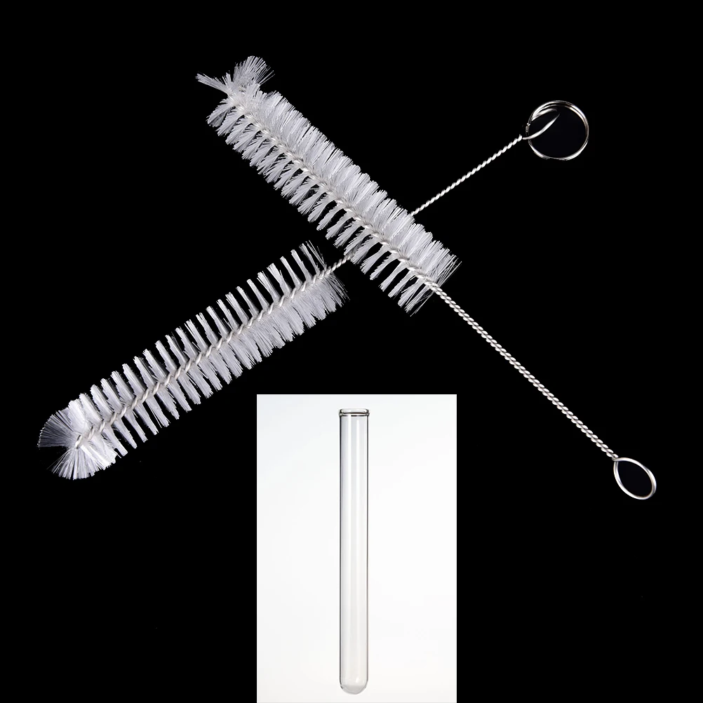 Chemistry Test Tube Glass Cleaning Brush Feeding Bottle Straw Washing