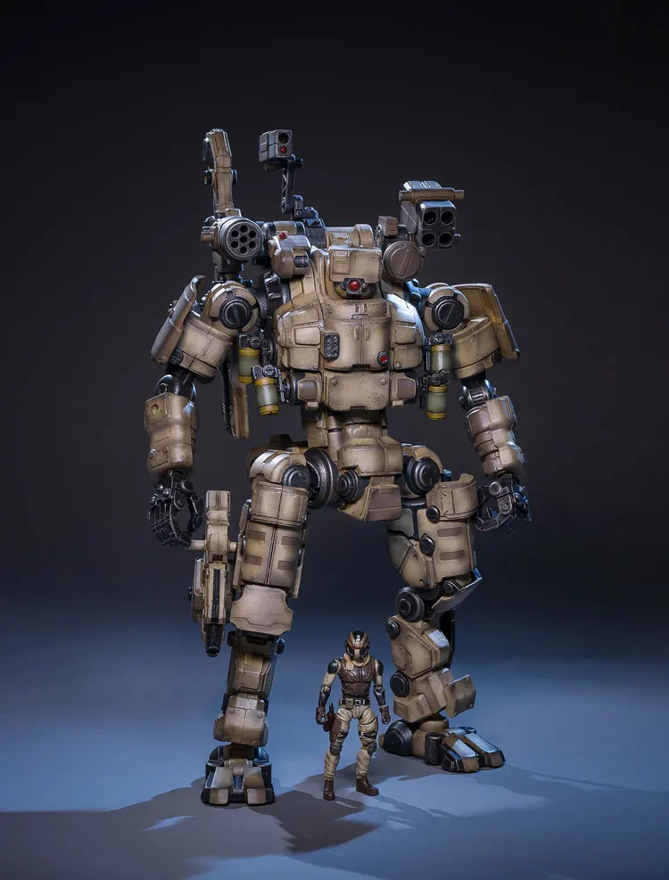 В наличии 1/24 JOYTOY фигурку аниме меха робот военный солдат набор РАГО и фенлина