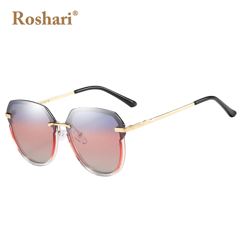 

ROSHARI DESIGN Women Polarized Sunglasses Luxury Ladies Fashion Trending Sun glasses UV400 Protection 29914