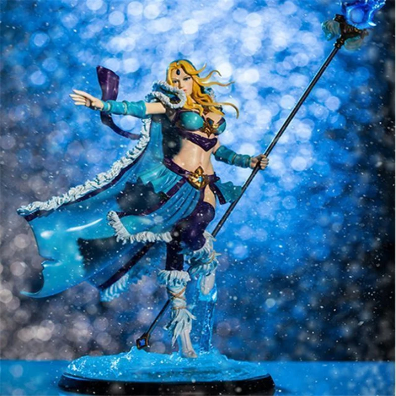  DOTA 2 Figure Crystal Maiden PVC Action Figure Collectible Model Toy 20cm