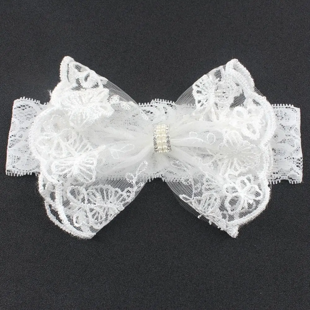 Buy 1Pc Cute White Lace Hairband Headwear Elastic