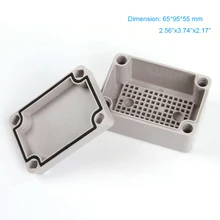 2015 Hot Sale IP66 Outdoor use waterproof ABS distribution box 65*95*55mm use as control enclosure free shipping 2015 Hot Sale IP66 Outdoor use waterproof ABS distribution box 65*95*55mm use as control enclosure free shipping