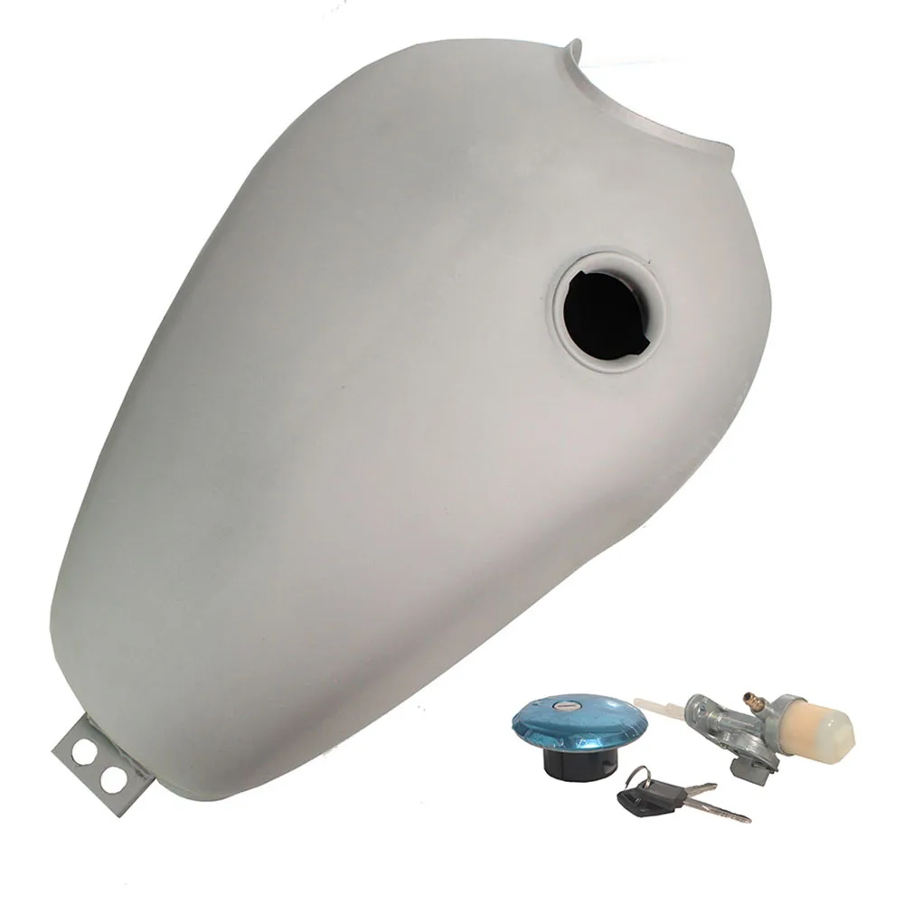 Motorcycle 2.4 Gal Fuel Tank For Honda harley Suzuki Cafe Racer