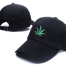 Вышивка кленовый лист Кепка трава Snapback новые модные головные уборы для мужчин и женщин хлопок Swag Хип Хоп Бейсболка с регулируемым размером s