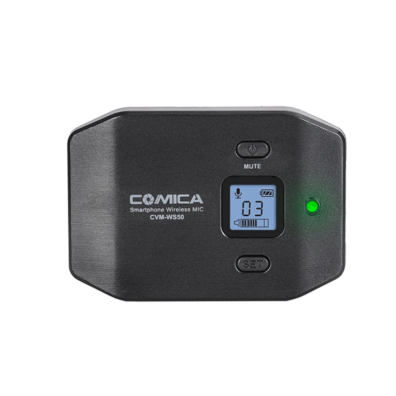 Comica CVM WS50 беспроводной ручной микрофон UHF 6 каналов петличный портативный для