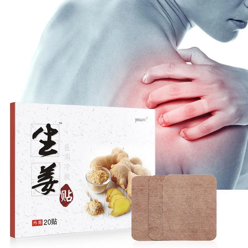 

Ginger Stickers Get Rid Of Cold Spontaneous Heat Paste 12Pcs/box Joint Affixed Pain Warm Stomach Paste Ginger Plaster