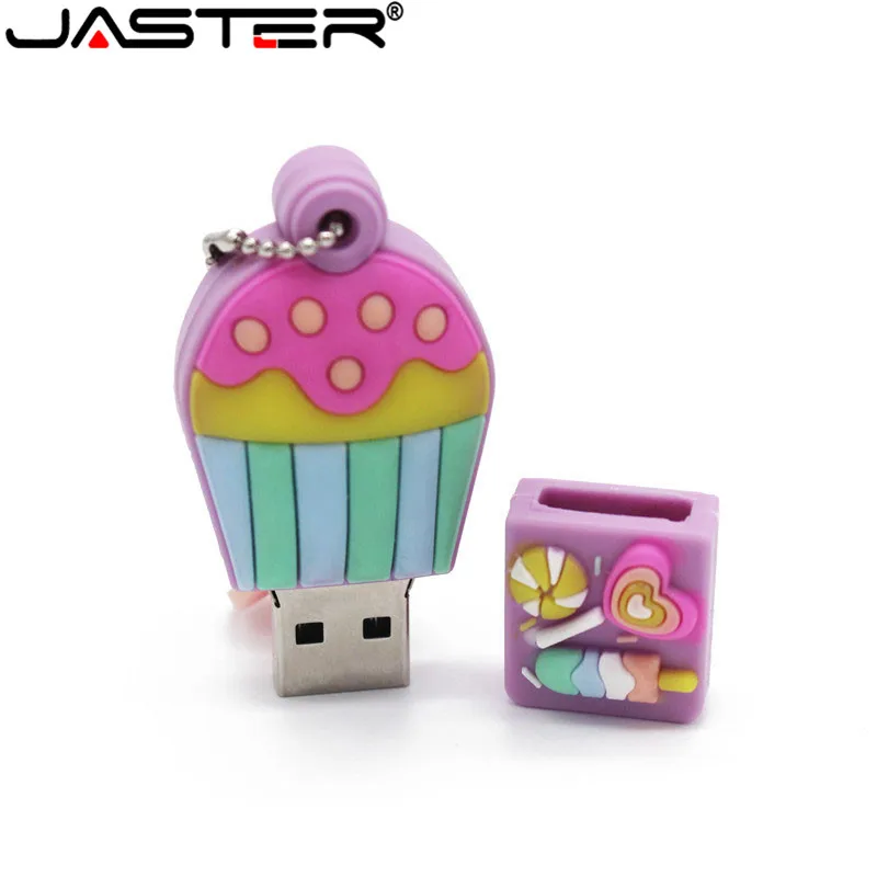 JASTER candy Usb флеш-накопитель 64 ГБ, 32 ГБ, 4 ГБ, 8 ГБ, 16 ГБ, мультяшный U диск, флеш-карта, карта памяти, подарок