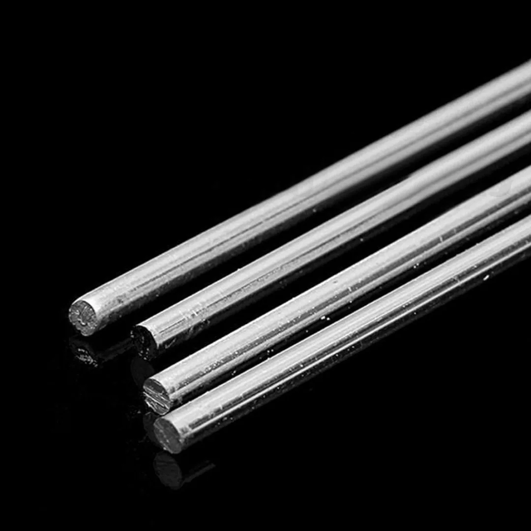 4pcs Low Temperature Welding Rod Aluminum Tig Soldering Brazing Rods 4mmx230mm with Corrosion Resistance