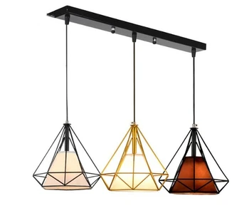 

Retro Nordic restaurant chandelier wrought iron personality industrial style creative chandelier lighting living room chandelier