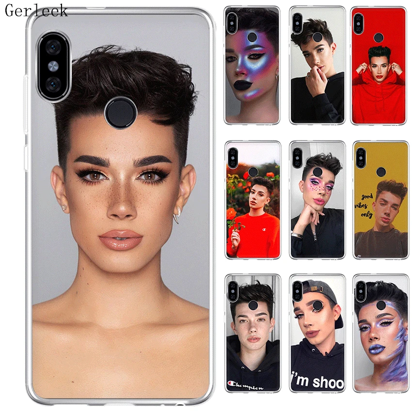 

Cell Desxz James Charles Hard Cover For Xiaomi Mi 5 5S 6 6X 8 SE A1 A2 Lite Mix 2S 6A 9 9se MAX 3 Case Protection Bag Shell