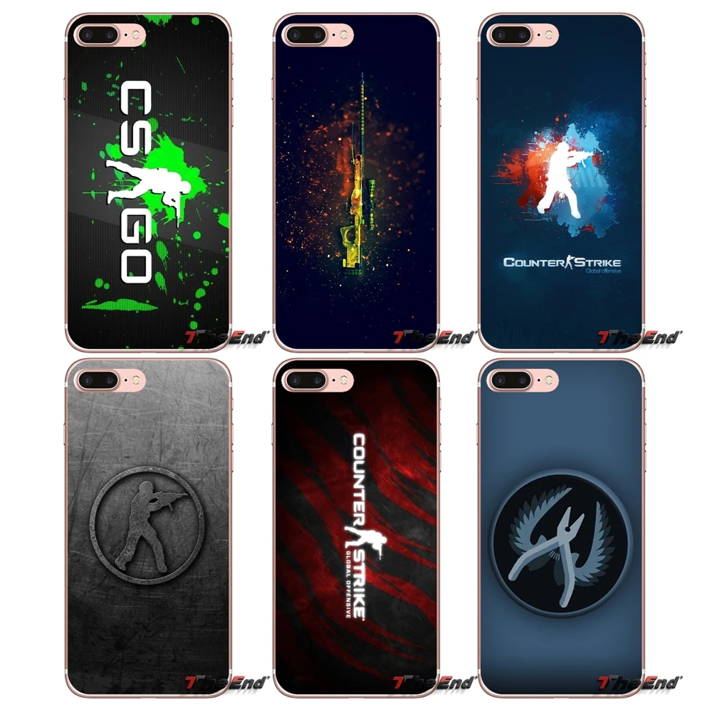 

counter strike CS GO guns Soft Silicone Case For Huawei Honor 5A LYO-L21 Y6 II Compact Y5 2 Y5II Mate 10 Lite Nova 2i 9i Fundas