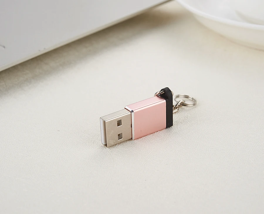 USB 3,1 Тип C интерфейс конвертер алюминиевый сплав основа для samsung Galaxy Note8 S8 плюс huawei P9 LG с цепочкой